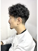 ディート(DEET)&nbsp;【DEET TAKU】くせ毛活かし刈り上げカールスタイル【長野 若里】