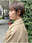 横顔美人の春夏のこだわりショートスタイル＠田中俊成