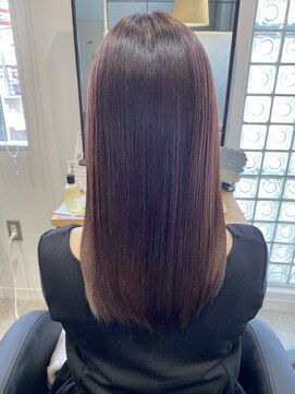 オールマイティービューティーモア(ALLMYTEA Beauty more+) 大人可愛い艶髪ロング/ラベンダーグレージュカラー/[大宮駅]