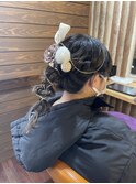 成人式ヘアセット