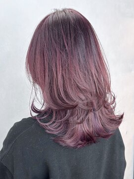 アルバム 池袋(ALBUM) くびれレイヤー_ショコラアッシュヘルシースタイル_ba440281