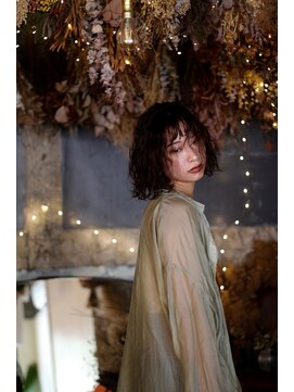 ランシェル 田川店(RANSHELL) くせ毛ボブ