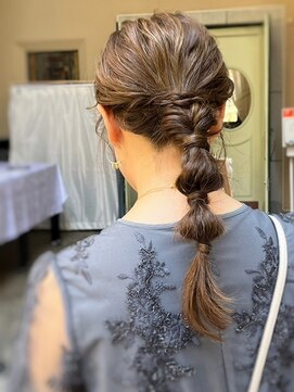 バッカ 横浜桜木町店(BACCA) 結婚式アレンジ、あみおろし