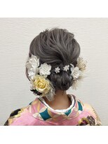 ヘアーアンドメイク きゃら(Hair&Make chara)&nbsp;成人式ヘアアレンジ