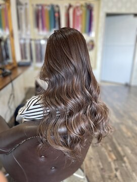 フリーク 石岡店(FREAK) ブリーチ無しカラー【ブラウン系】