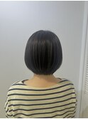 20代30代大人可愛い小顔ショートボブ前下がりショート