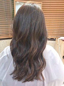 ヘアリゾート粋 トゥジュ 池袋東口店(tujuh) ナチュラルブラウン/ふんわりウェーブ