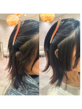 シンズ 銀座(sins) sinsナチュラルストレートボブ[30代40代50代60代]