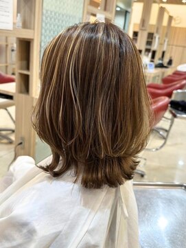 プログレス 小平小川店(PROGRESS) 美髪/ハイライト/くびレイヤー/20代30代40代