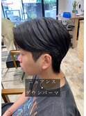 長谷川　ニュアンス、ダウンパーマ