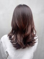 アイティーバイアルバム 八王子店(IT by ALBUM)&nbsp;レイヤーロングカーキベージュ美髪エモージュ_ba493281