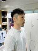刈り上げ　スペインカール