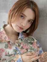 ポケット(pocket)&nbsp;#48/デザインカラー/レイヤーカット/ウェットヘア/オリーブベー