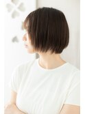 シースルーバングひし形ショートマッシュボブZ志木20代30代40代