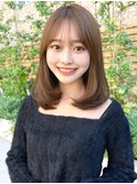 20代30代40代◎前髪パーマグレーベージュレイヤーロング黒髪