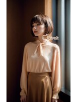キラク(kirak)&nbsp;なめらかな丸みのコンパクトボブ