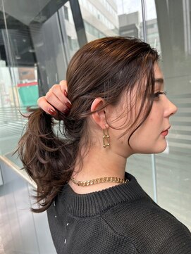 ジーナ 天王寺(Zina) 髪質改善＊秋色パーマセミロング＊美髪【Zina天王寺】