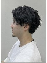 フイ 新宿3丁目(Hui)&nbsp;ハイトーンカラー/マッシュパーマ/アースカラー/men's/