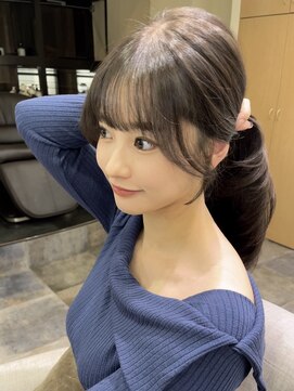 シュガー(Sugar) 結んで可愛い♪顔まわりカット！