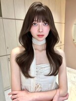 グロー オオミヤ アネックス 大宮(GLROW OMIYA ANNEX)&nbsp;フェミニンロング×韓国レイヤーカット顔周り髪質改善[大宮]