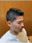 銀座　理容室　メンズショート　刈り上げ