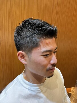 ヘアモード キクチ 銀座店 銀座　理容室　メンズショート　刈り上げ