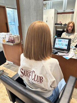 アル 日野(AL) レイヤーカットナチュラルハイトーンデザインカラー[日野駅]