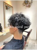嶋村夏実★men's spiral parm  