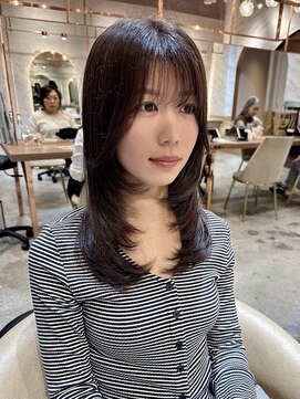 ロンド エスポワール 錦糸町(Lond espoir) ◯ミニウルフ髪質改善縮毛矯正酸性ストレートレイヤーカット/23