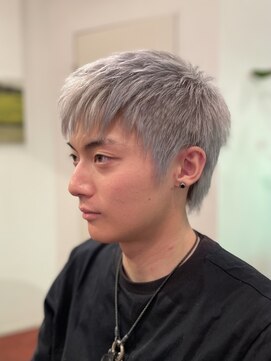 ヘアーサロンテン モトアザブ(hair salon Ten motoazabu) ソフトウルフ/シルバーアッシュ