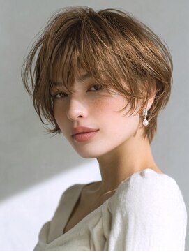 アルトリスト(Altruist Aging×HAIR&SPA) ☆イメチェンピンクベージュアンブレラカラー前髪クールショート