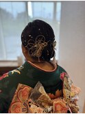 ミディアムヘア水引セット