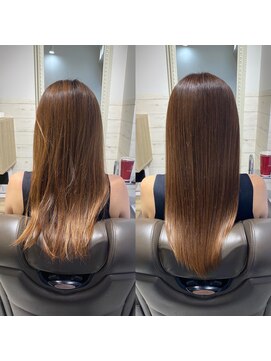 シェル 鎌倉小町(SHELL) 20代30代40代50代ニュアンスカラー★髪質改善酸熱トリートメント