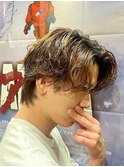 メンズパーマ　外国人風　大宮