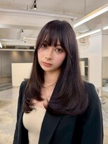 ヒュー 広島(HEW)&nbsp;色気レイヤーカットダークグレージュ20代30代大人かわいい
