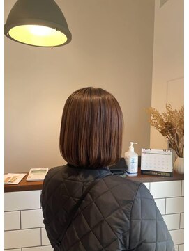 ハイレート ウニクス川越店(Hairate) 【Hairate本川越】ナチュラルブラウン×ボブ