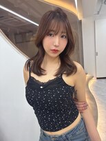 ロンドルピナス 小倉(Lond Lupinus)&nbsp;黒髪カタログ/オリーブグレー/ココアベージュ/小顔に見せるヘア