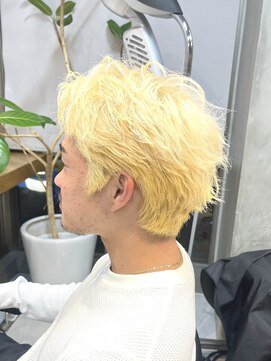 エリマ 調布(elima) 調布メンズショートツイストパーマスパイラルパーマルーズパーマ