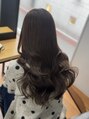 ヘアカロン 熊本下通店(Hair CALON) 【透明感カラー】ブリーチ履歴なし!艶々の透明感カラー♪