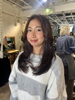 ロア インターナショナル 新宿店(LoA International)&nbsp;新宿/ダブルカラー/レイヤーカット/髪質改善/ケアブリーチ