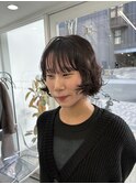 ボブパーマ/パーマ/ボブ/ニュアンスパーマ/ミニボブ