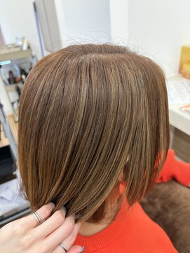 ステラバイアンフィニー(stellaebyINFINI) 白髪ぼかしハイライト