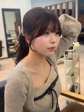 ビューネオ(VIEW NEO) 結んで可愛い顔周り/似合わせ/韓国ヘア/谷町四丁目