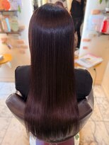 クライブ ヘアー 千葉中央店(CRiB hair)&nbsp;ロングヘアー×潤いと艶が続くM3D髪質改善カラー 千葉/千葉中央