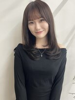 チーカ(chica)&nbsp;chocolatebrown×韓国風レイヤー