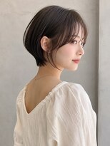 アディ 中野南口店(Addi) エアリー暗髪丸みショートくびれヘア
