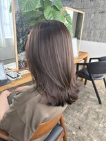 サイ(sai) 【大人可愛いミディアムレイヤースタイル☆塚口】江幡