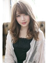 モアナサーフライダー(Moana surfrider)&nbsp;つや＋動きのあるセミロング 【厚めバング】