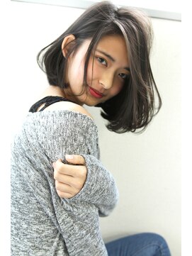 ブラン 天王寺(Blanc) 【Blanc】ダークグレージュ＿ボブ