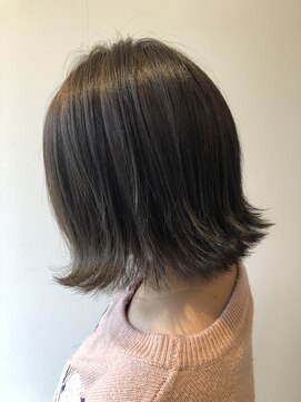 ロンド ブランシュ 錦糸町北口(Lond blanche) ハイライトグレージュ☆切りっぱなしボブ【担当シバタ】
